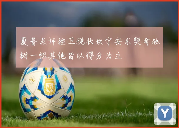 夏普点评控卫现状坎宁安东契奇独树一帜其他皆以得分为主